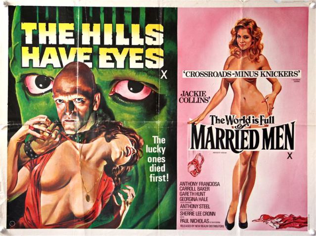 The Hills Have Eyes & The World is full of Married Men Double Bill  Quad